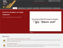 Tablet Screenshot of cadtrainerguy.com